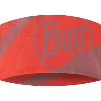 Nákrčník Multifunkční čelenka Buff Coolnet UV+ Wide Headband Arthy Nectarine