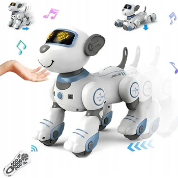 Robot INTERAKTIVNÍ ROBOT PES NA DÁLKOVÉ OVLÁDÁNÍ ŠTĚNĚ PRO PROGRAMOVÁNÍ 17 FUNKCÍ