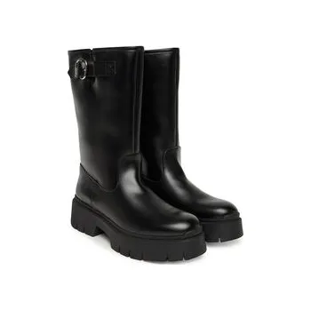 Dámské kozačky Kozačky HUGO Kris 50552735 Černá 38