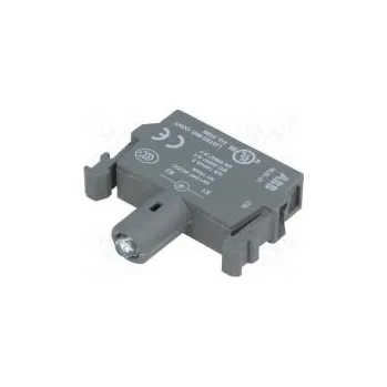 vypínač Podsvětlovací prvek 22mm Podsv LED čelní 24VAC Barva modrá