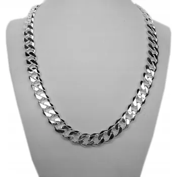 Řetízek Stříbrný Pánský Řetízek Řetízek STŘÍBRO ryzosti 925 5mm/60cm Pancr + DÁREK