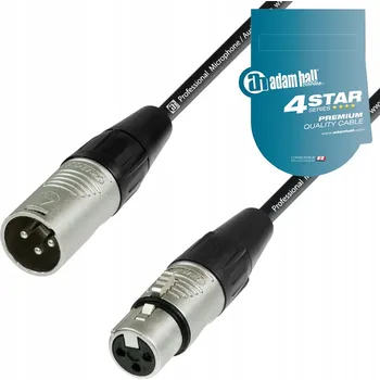 Audio kabel XLR - XLR kabel Adam Hall K4MMF 1 m