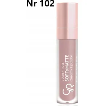 Rtěnka Matná tekutá rtěnka Golden Rose 102, 5,5 ml