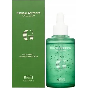 Pleťové sérum KOREA! Jigott Sérum se zeleným čajem, hydratační a zklidňující, 50 ml