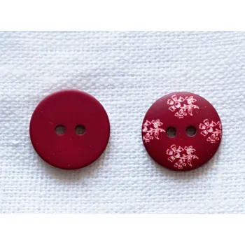 Nit Snový svět Červený tisk květina 28"