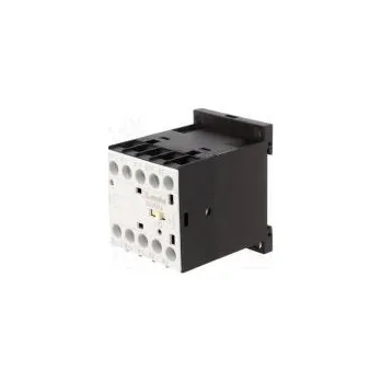 Stykač Stykač 3-pólový Pomocné kontakty NC 230VAC 6A NO x3 DIN BG