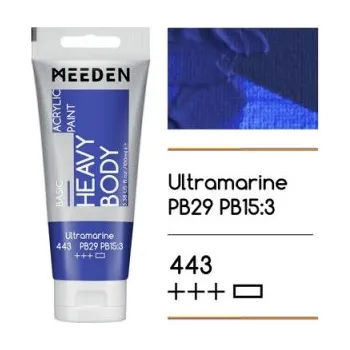 Výtvarná barva Akrylová barva Meeden 100ml – 443 Ultramarine