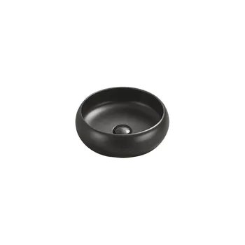 Mexen Lola umyvadlo na desku 36 x 36 cm, černá mat - 22213685 Koupelnové umyvadla