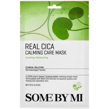 Pleťová maska Some By Mi Real Cica Calming Care Mask zklidňující pleťová maska 20 g