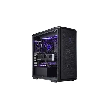 PC skříň Cooler Master case MasterFrame 600 Black, Průhledná bočnice, ATX, 3x 140mm Fan, 1x 120mm Fan, Černá