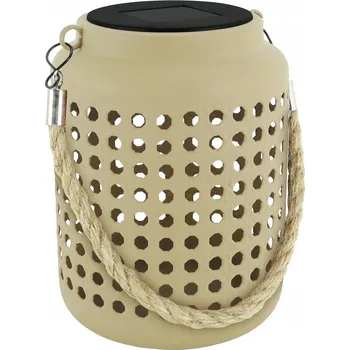 Venkovní osvětlení STRUHM Solární dekorativní lampa na terasu RALF LED 6K béžová