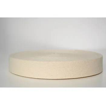 Bavlněný popruh 3 cm režný