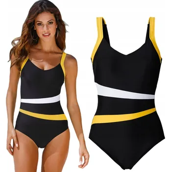 Dámské plavky SNM plavky jednodílné vícebarevné velikost M