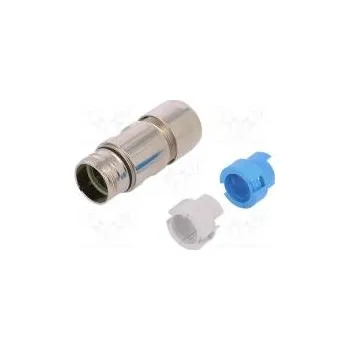 Elektrický konektor Kryt pro kulaté konektory na kabel vnější závit přímý 7÷12mm