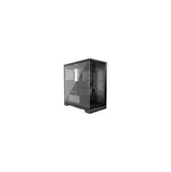 PC skříň ADATA XPG case INVADER X Mid-Tower, bez zdroje, bez ventilátorů, Černá