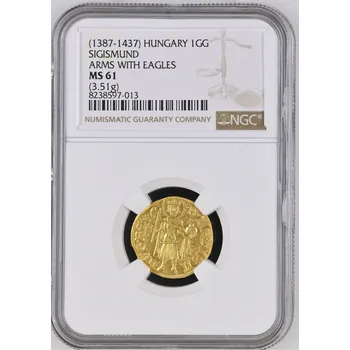 Mincovna Kremnica Zikmund Lucemburský – dukát, Kremnica, MS 61 3,51 g