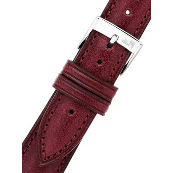 Kožený řemínek Morellato Reggiani 6122E40.081 M, červený - 16 mm