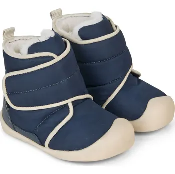 Chlapecké tenisky BUNDGAARD BAREFOOT dětská zimní obuv - Nuri Navy Velikost: 24