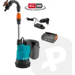 GARDENA | Akumulátorové čerpadlo ponorné tlakové (sud) 2000/2 18V P4A - set 14602-20