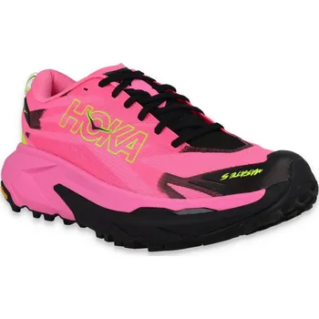 Pánská sportovní obuv Hoka Mafate 5 M 1168722-NNR - neon rose/black 47 1/3