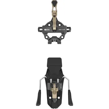 Cyklistické kalhoty Skialpové vázání ATK Crest 10 Dark Bronze