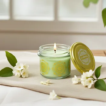 vonný vosk SCHMINKA Vonná sójová svíčka - Jasmín