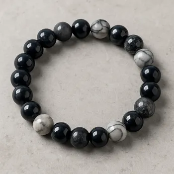 Náramek Náramek achát 8mm 23-509