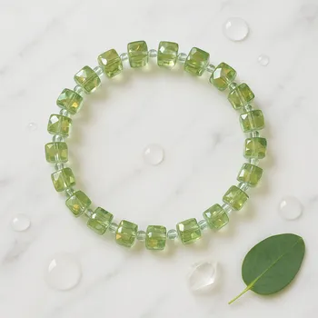 Náramek Náramek z lesklých kamínků 23-545