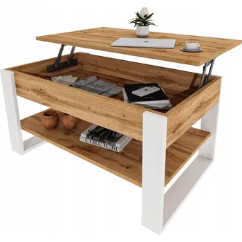 Konferenční stolek Konferenční stolek möbelkap obdélníkový 92 x 54,2 x 45 cm dub wotan