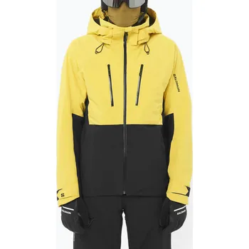 Pánská lyžařská bunda Salomon Brilliant 2.0 cress green/deep black