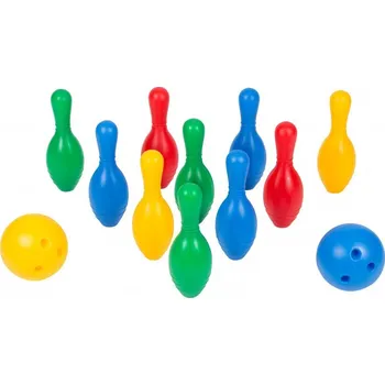 Kuželka Kuželky bowling gigant obrovské 10 ks + 2 koule
