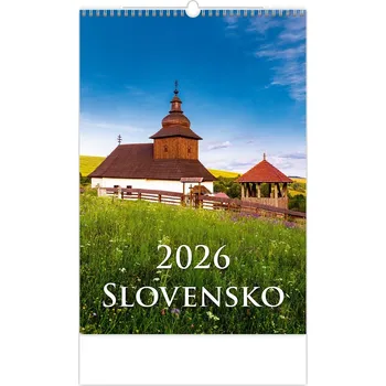 Kalendář Helma - nástenný kalendár Slovensko 2026, 31,5 × 45 cm