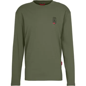 Pánské tričko Pánské tričko Van Deer ESSENTIAL LONGSLEEVE - khaki XL