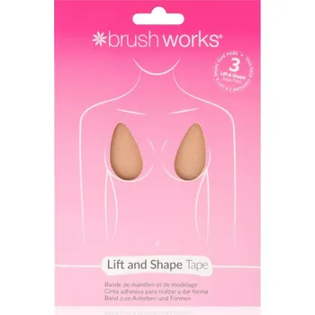 Čistič uší Brushworks Assorted Complexion lepicí páska na prsa 3 ks