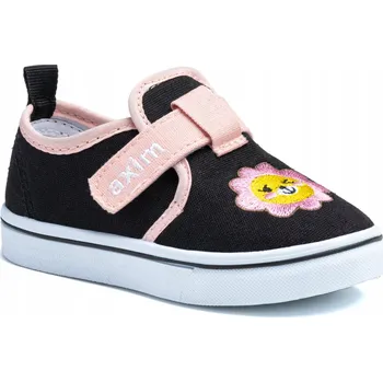 Dívčí tenisky Axim dětské tenisky černé, velikost 24