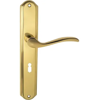 Dveřní kování MP KOVÁNÍ MP - JULIA - SO Provedení: BB (pokojový klíč), Povrch: OGS - bronz česaný mat, Rozteč: 90 mm