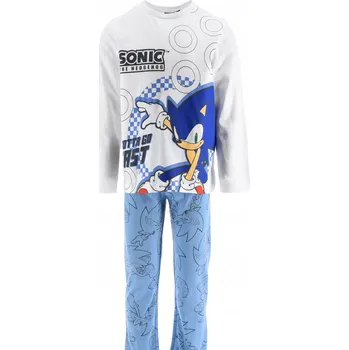 Chlapecké pyžamo Chlapecké pyžamo SONIC THE HEDGEHOG pro malého fanouška kultovní hry a pohádky, velikost 116