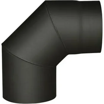 Kouřovod Koleno kouřové siln.90st 150mm