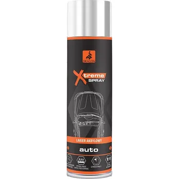 Barva ve spreji DRA Akrylový lak AUTO sprej 500ml bílý lesk