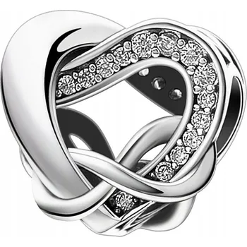 Přívěsek Charms Zawieszka Charms Srdce Nekonečno Charms Trusky