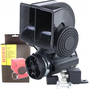 Houkačka VÝKONNÝ KLAKSON 139 dB 12V FANFÁRA ZVUKOVÝ SIGNÁL KOMPRESOR DO AUTA