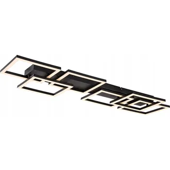 Stropní bodové svítidlo obdélníkové Rabalux černé