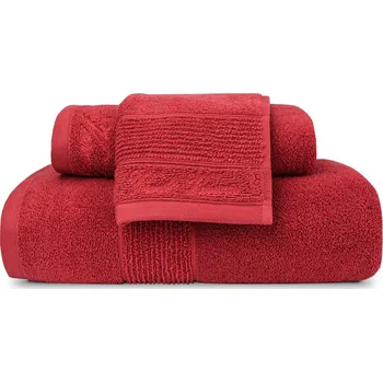 Ručník DARRÉ Ručníky a osušky BELLA CASA - červená - Veselé Vánoce Velikost: ručník 50 x 100