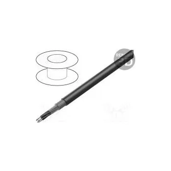 elektrický kabel Vodič HELUTHERM® 145 MULTI lanko Cu 5x0,5mm2 polyolefin