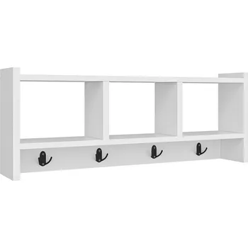 Věšák ASIR Star nástěnný věšák bílý