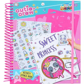 omalovánky Oxybag Canenco Kreativní omalovánky se šablonami a samolepkami