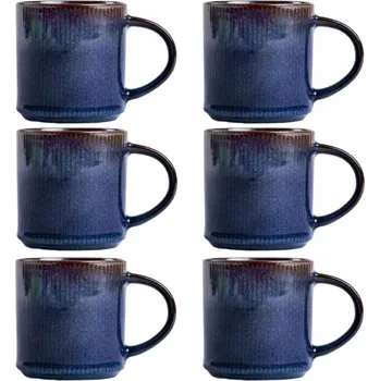 Hrnek Florina Evia Tmavě modrý keramický 330 ml