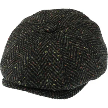 Čepice Fiebig - Headwear since 1903 Objemná bekovka Hatteras od Fiebig - zelená pekařská bekovka - Extra Wide Velikost: 55 cm (S)
