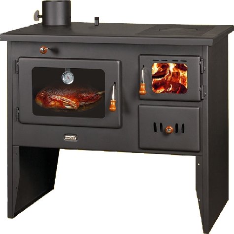 Sporák Prity W12 1P41 Levý s teplovodním výměníkem (12+4=16 kW)