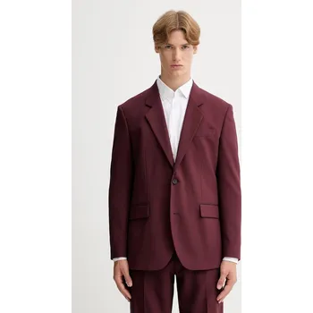 Dámské sako Sako HUGO Karlo243X 50544622 burgundské 83X, vel. 52